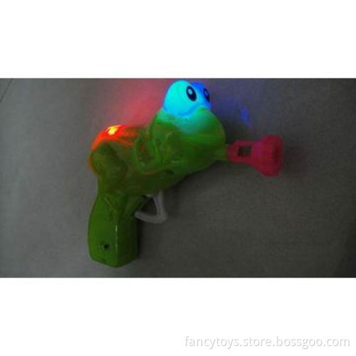 Frog Bubble Gun with Light and Music